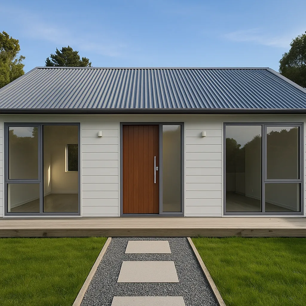  New roof installation on modern home in Wellington by Ultimate Roofing and Cladding