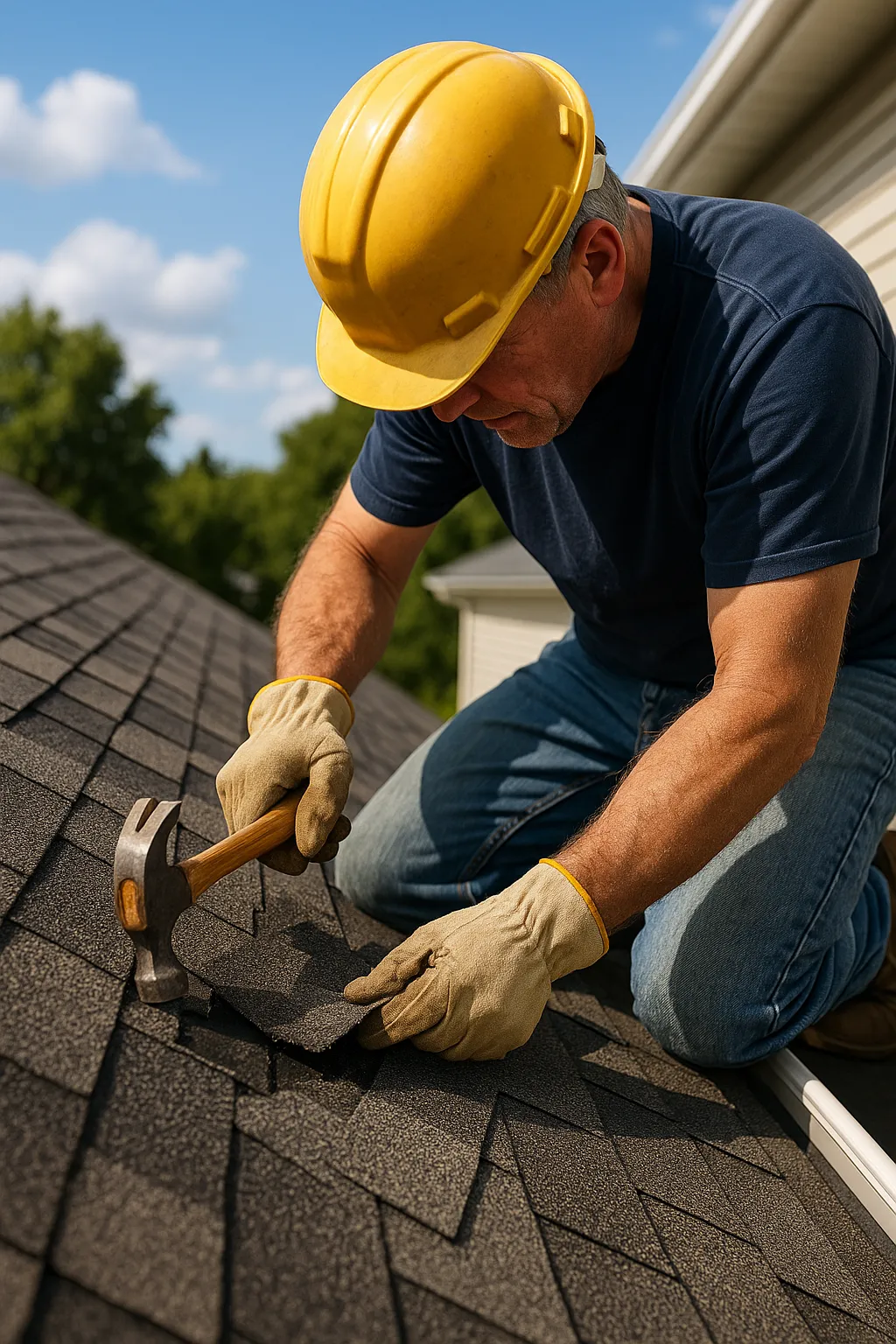 Roof repairs underway by Ultimate Roofing and Cladding in Wellington NZ