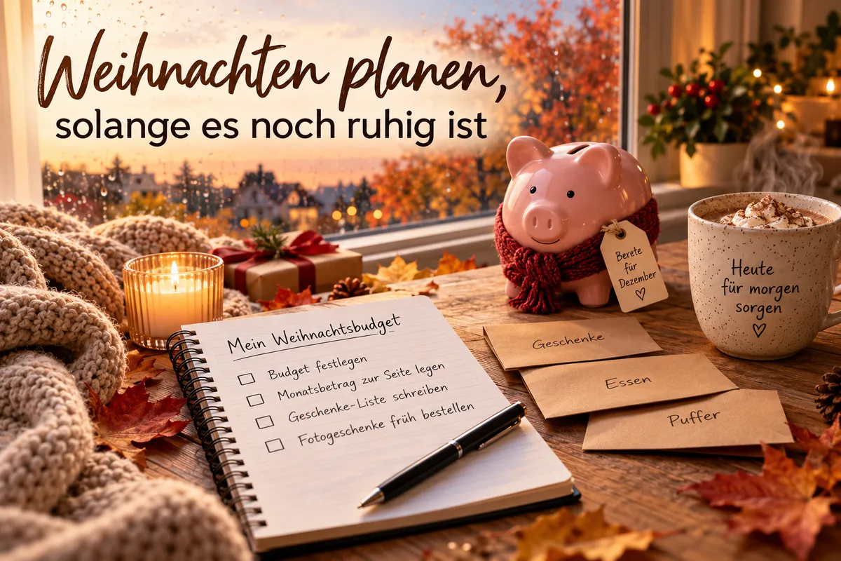 Weihnachtsbudget planen: Jetzt starten statt im Dezember
