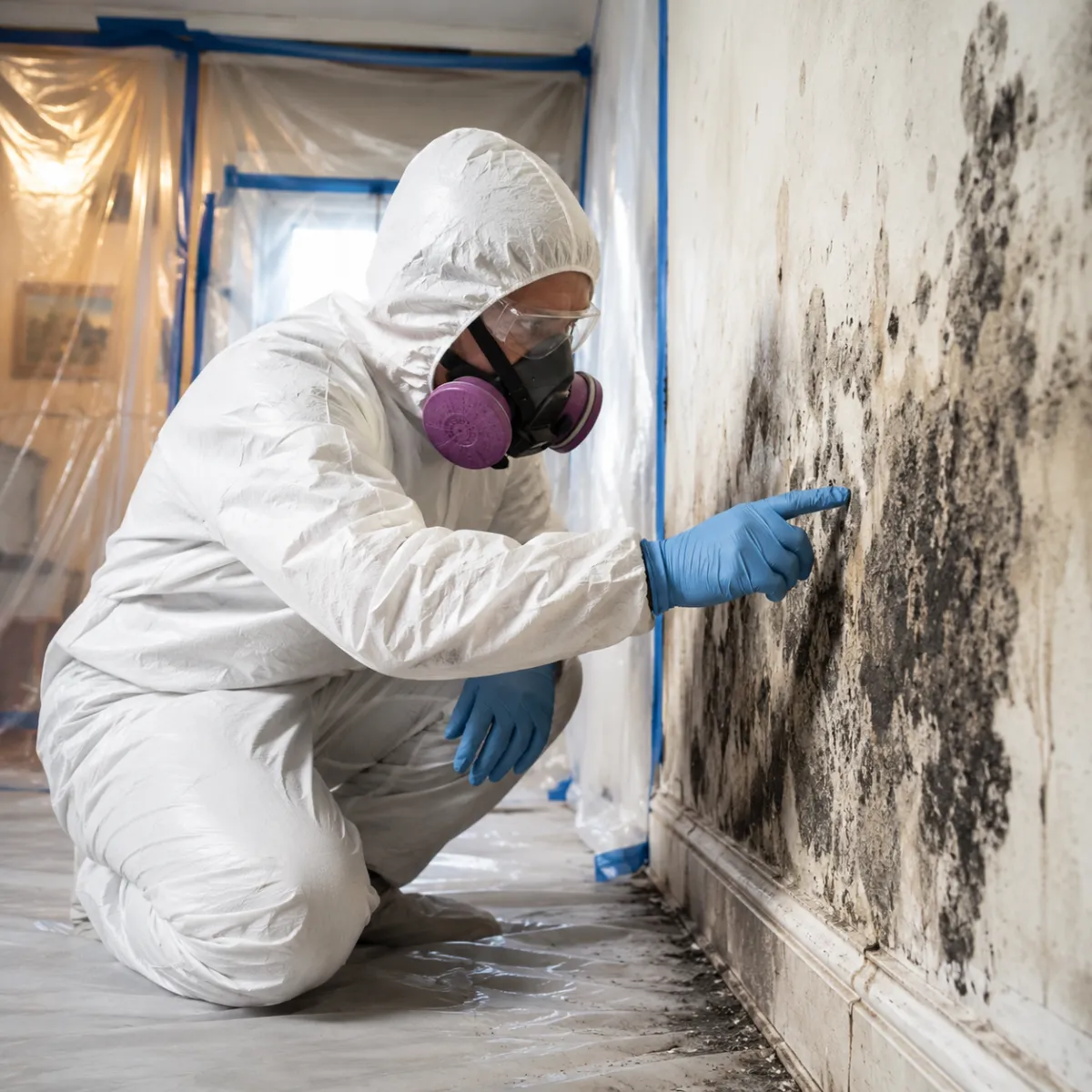 Mold remediation and black mold removal in Plano, TX