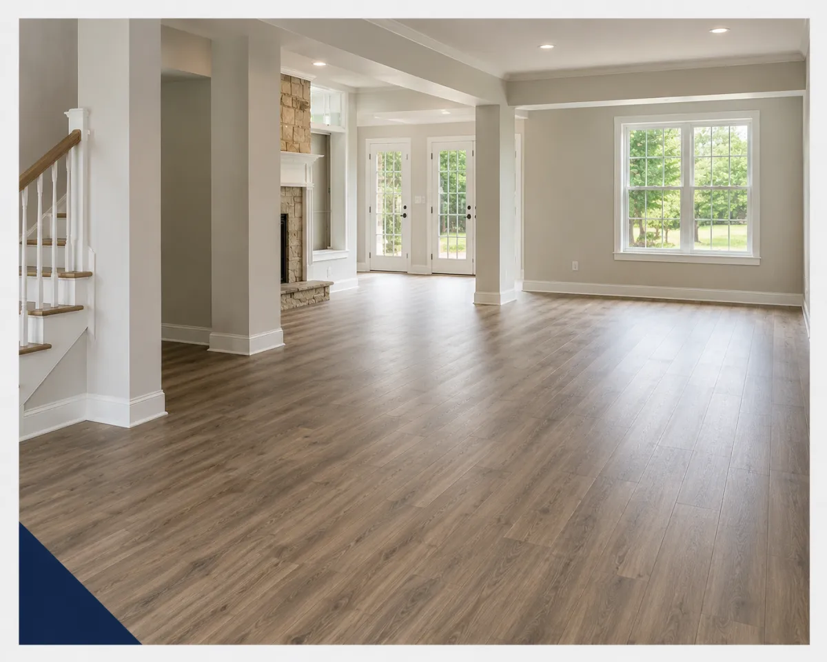 Restored interior after flood damage cleanup in Plano