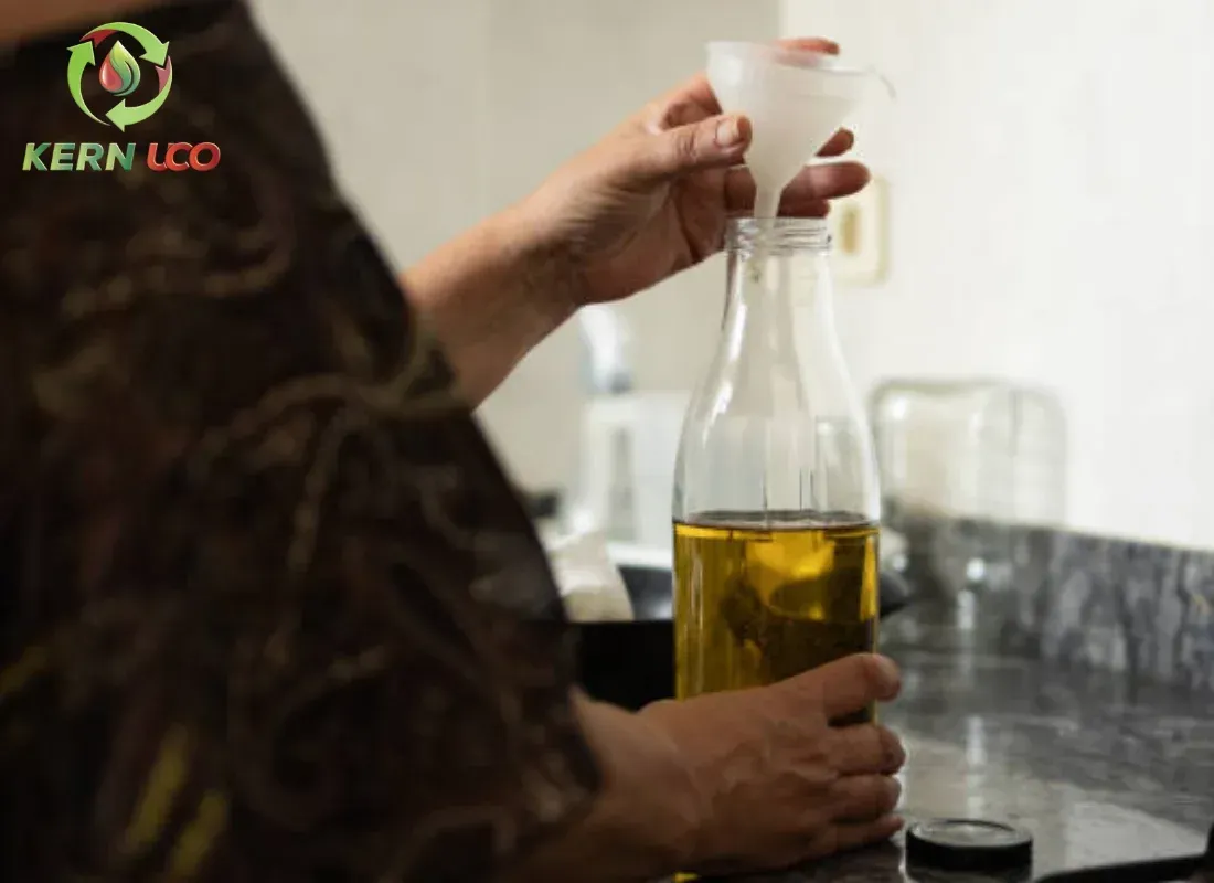 used cooking oil recycling