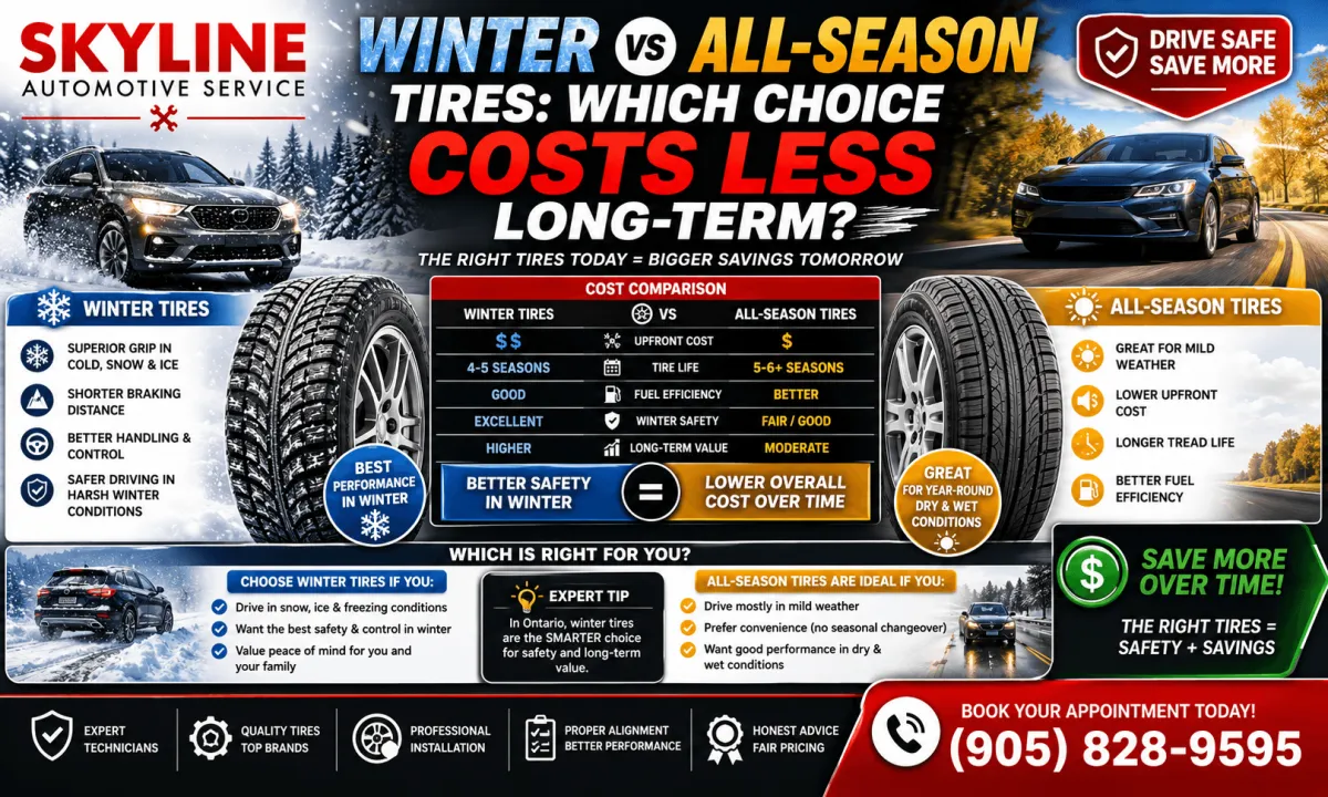 Winter vs All-Season Tires: Which Choice Costs Less Long-Term?