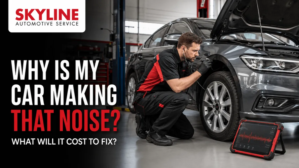 Why Is My Car Making That Noise and What Will It Cost to Fix?