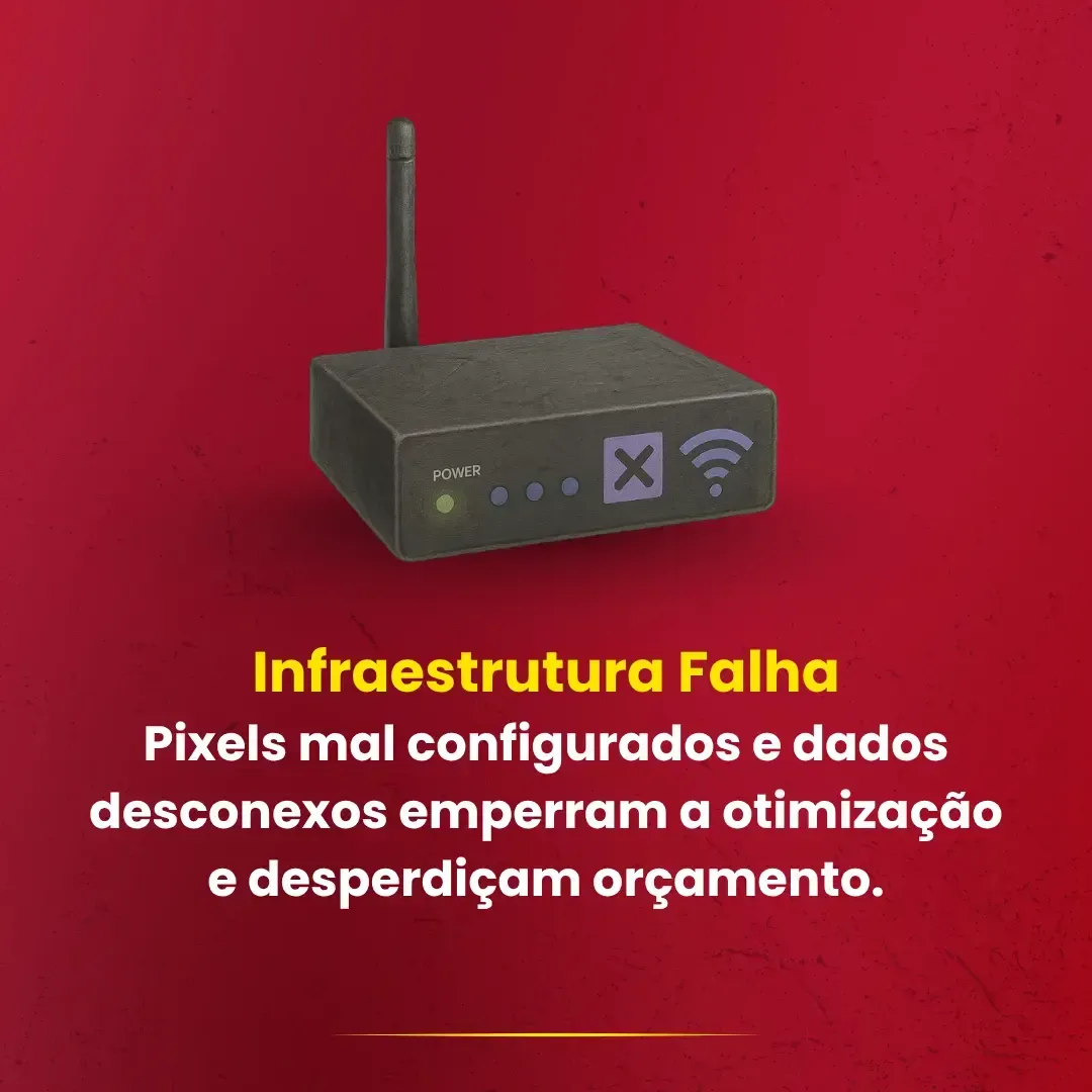 Infraestrutura Falha