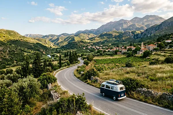 Roadtrip-Routen durch Europa