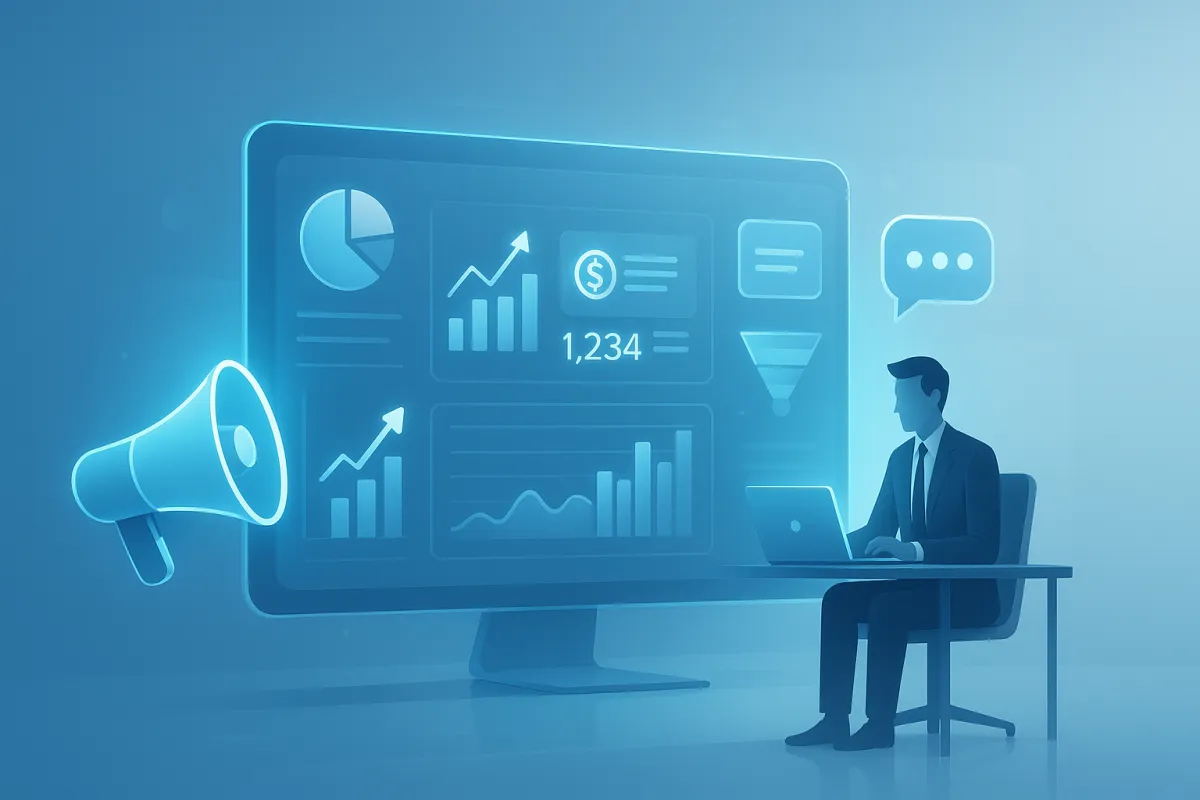 Financial advisor presenting flexible financing graphs on a tablet to a small business owner in a bright meeting room