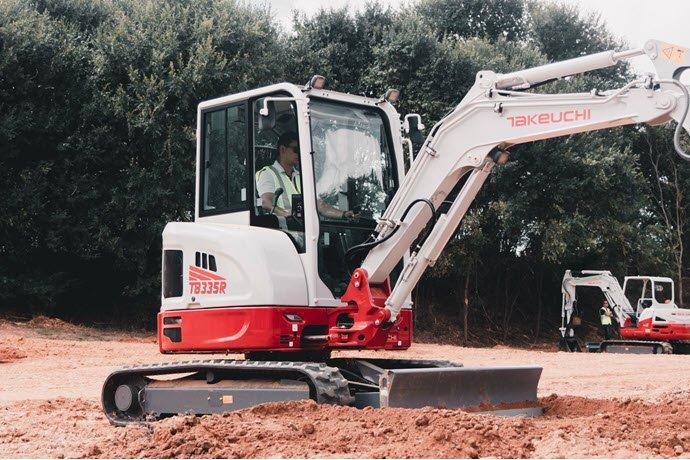 Takeuchi TB335R - Excavator Rentals New Jersey