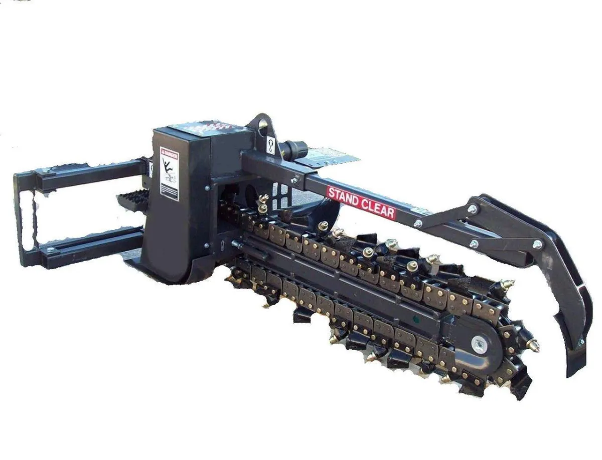 Mini Skid Steer Attachments - Trencher Rent in New Jersey