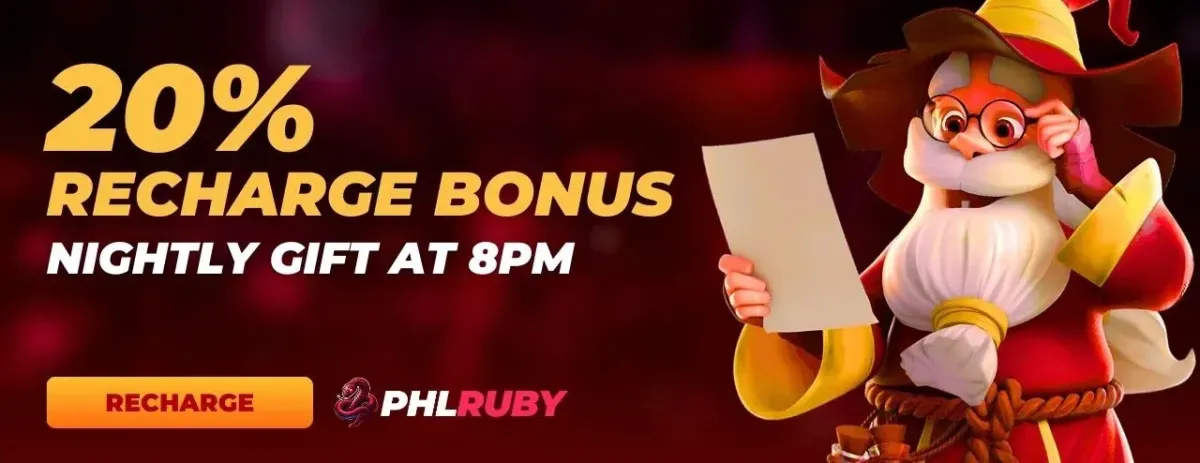 phlruby 20% charge bonus