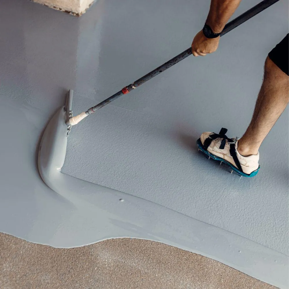 Flooring repair and leveling service example in Charlotte NC