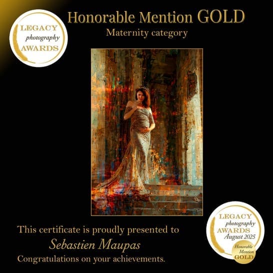 Séance photo de grossesse en charente maritime, souvenir de maternité, photo artistique - L'émotion Voyage - Sébastien Maupas photography