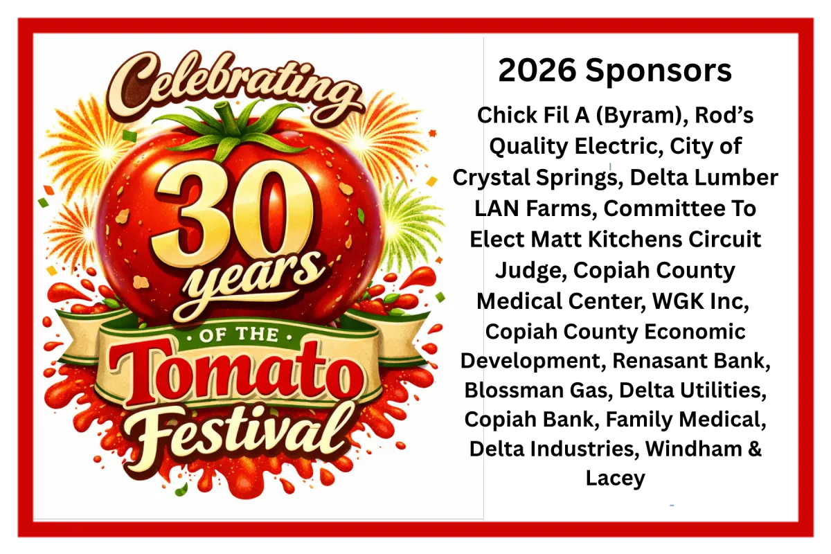 Crystal Springs Tomato Festival Sponsors