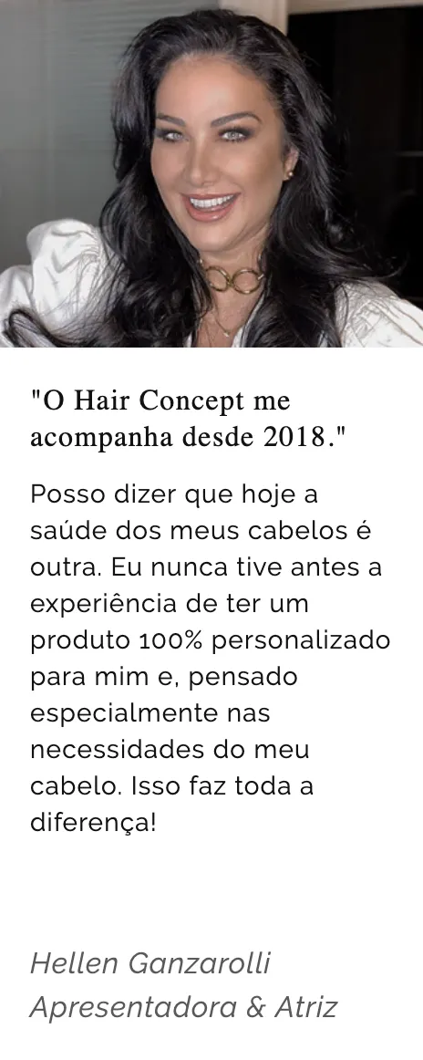 cliente satisfeita com o Roberta Gomes dona do Hair Concept by Rg Vitoria salao de Beleza
