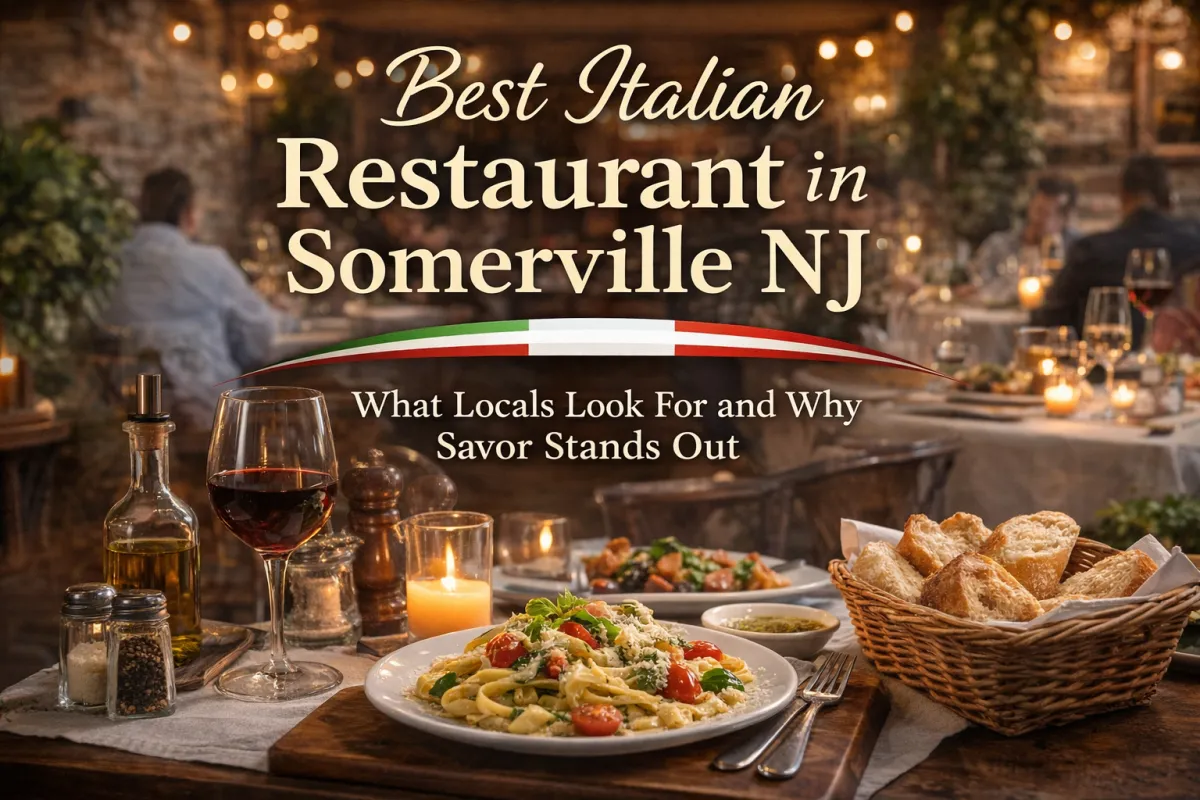 Best Italian Restaurant in Somerville NJ: What Locals Look For and Why Savor Stands Out