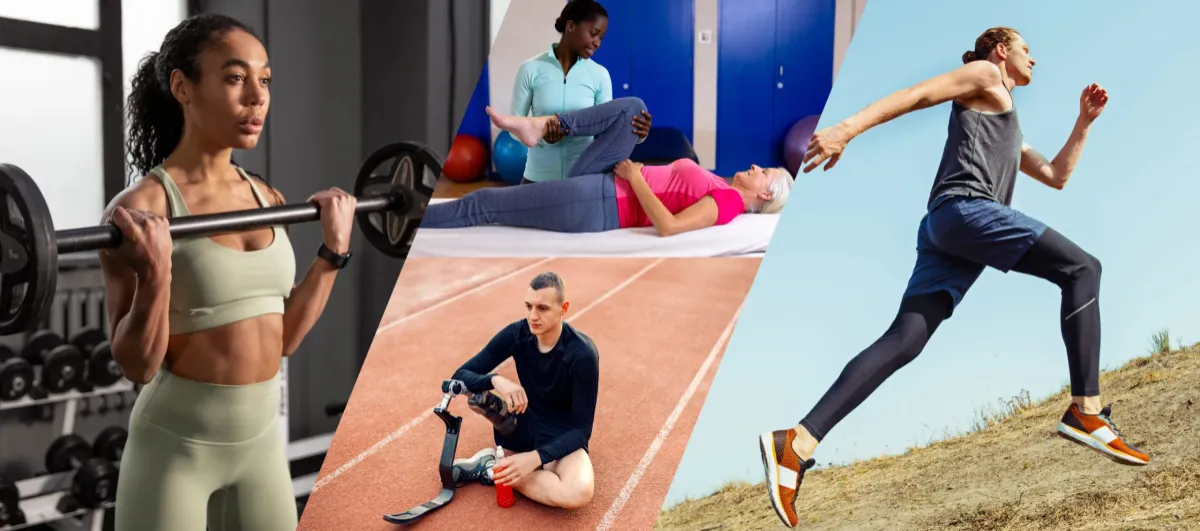 Undergraduate student practicing gait and kinetic analysis in a modern clinical biomechanics laboratory