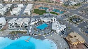 Satellite image of river