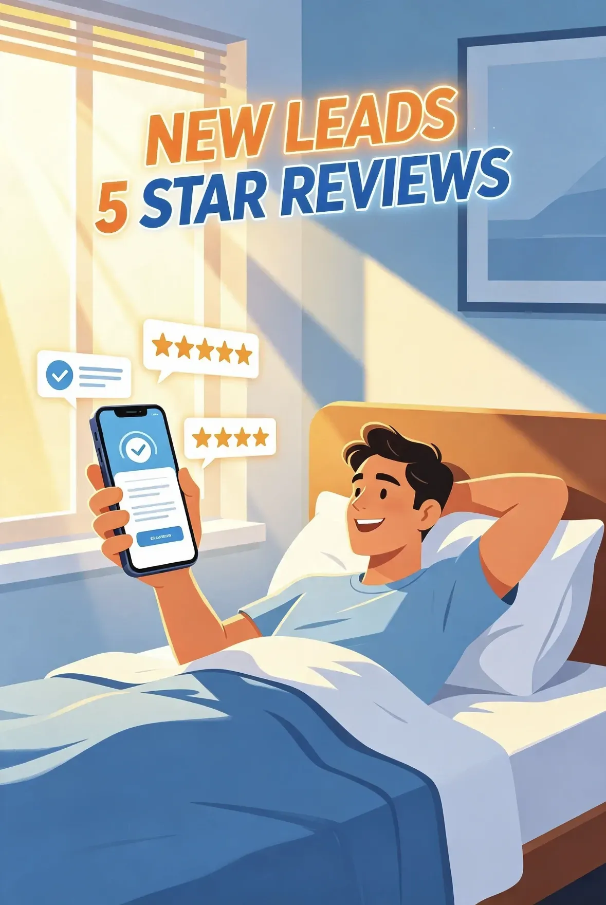 how to automate lead gen and reviews