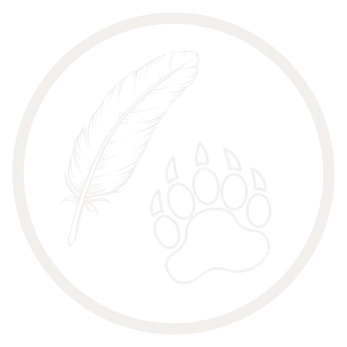 Bird and Bear brand logo showing a bird feather and a bear paw print