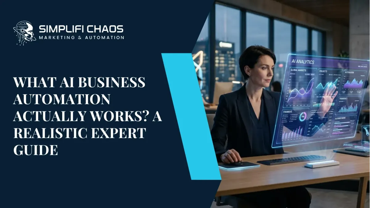 What AI Business Automation Actually Works? A Realistic Expert Guide