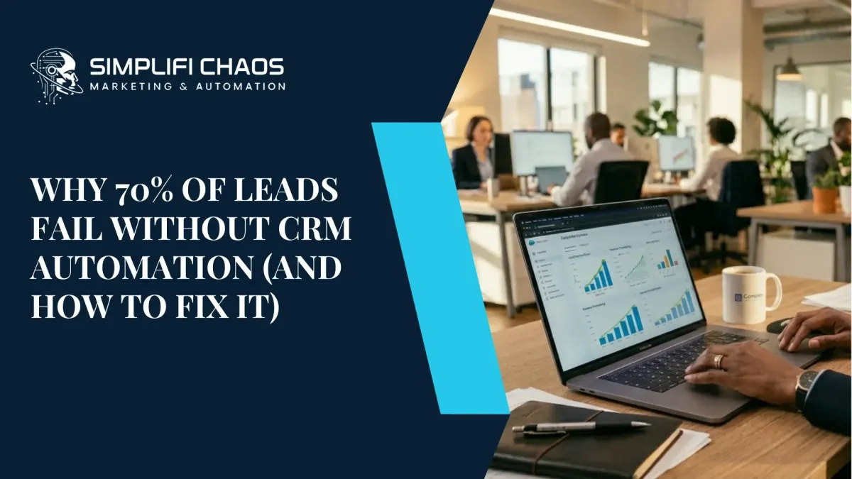 Why 70% of Leads Fail Without CRM Automation (and How to Fix It)