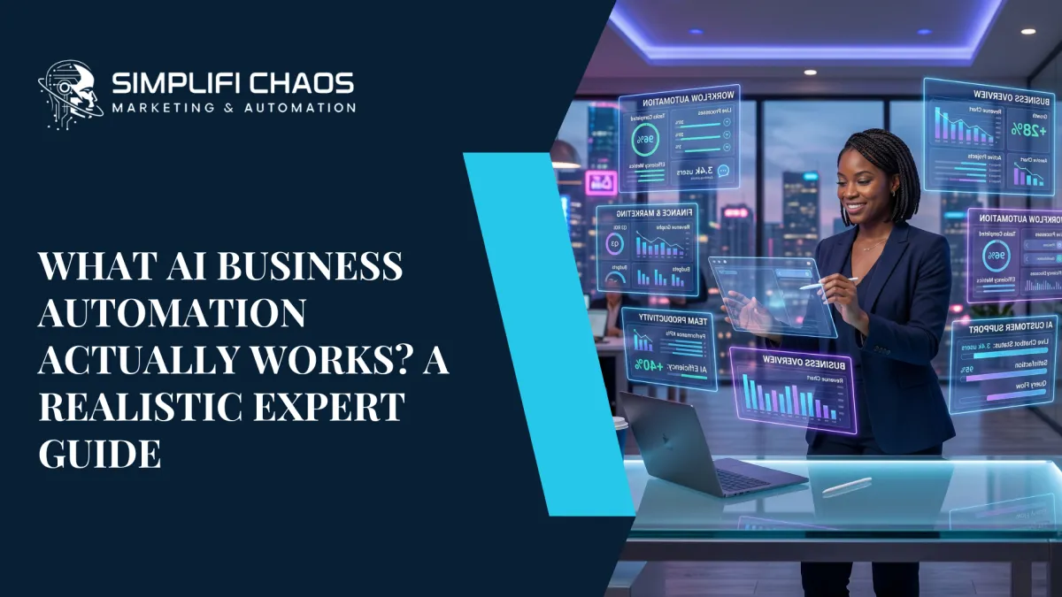 What AI Business Automation Actually Works? A Realistic Expert Guide