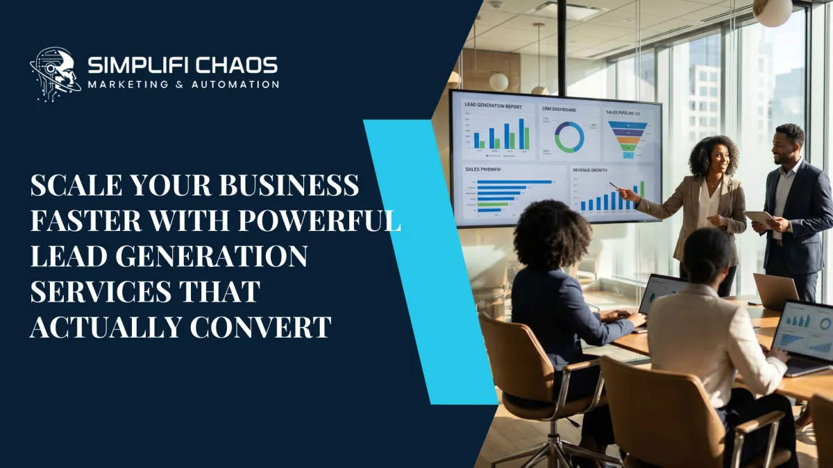 Scale Your Business Faster with Powerful Lead Generation Services That Actually Convert