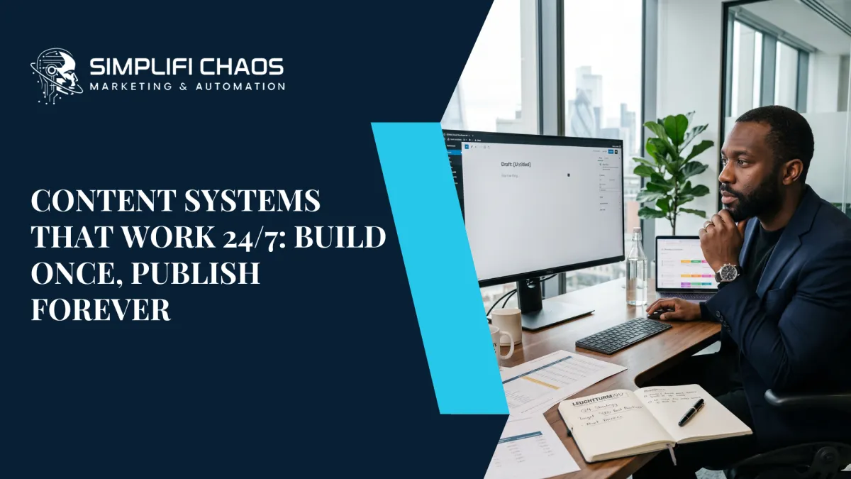 Content Systems That Work 24/7: Build Once, Publish Forever