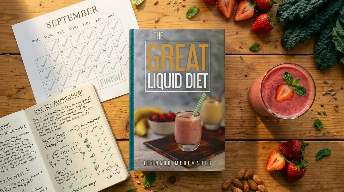 Day 30 transformation moment — the body remembers how to heal after a 30-day liquid diet juice cleanse.