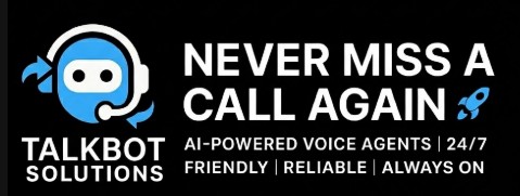 AI Voice Assistants - TalkBot Solutions Logo
