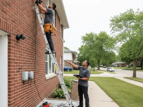 Surveillance Camera System Installation in DeKalb, IL