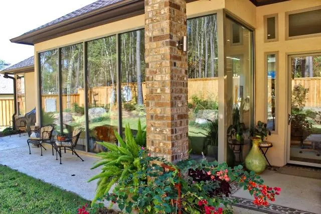 Tyler Concrete builds and installs patio.