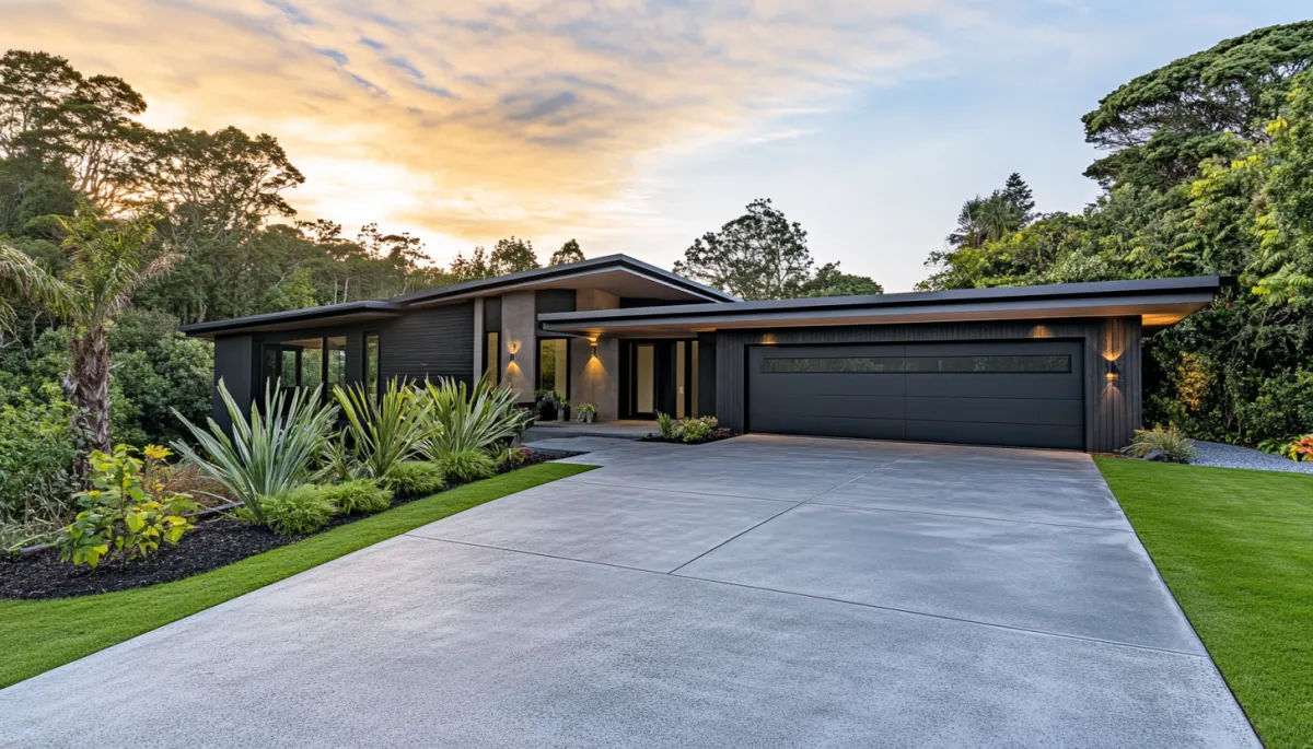 auckland concrete driveway