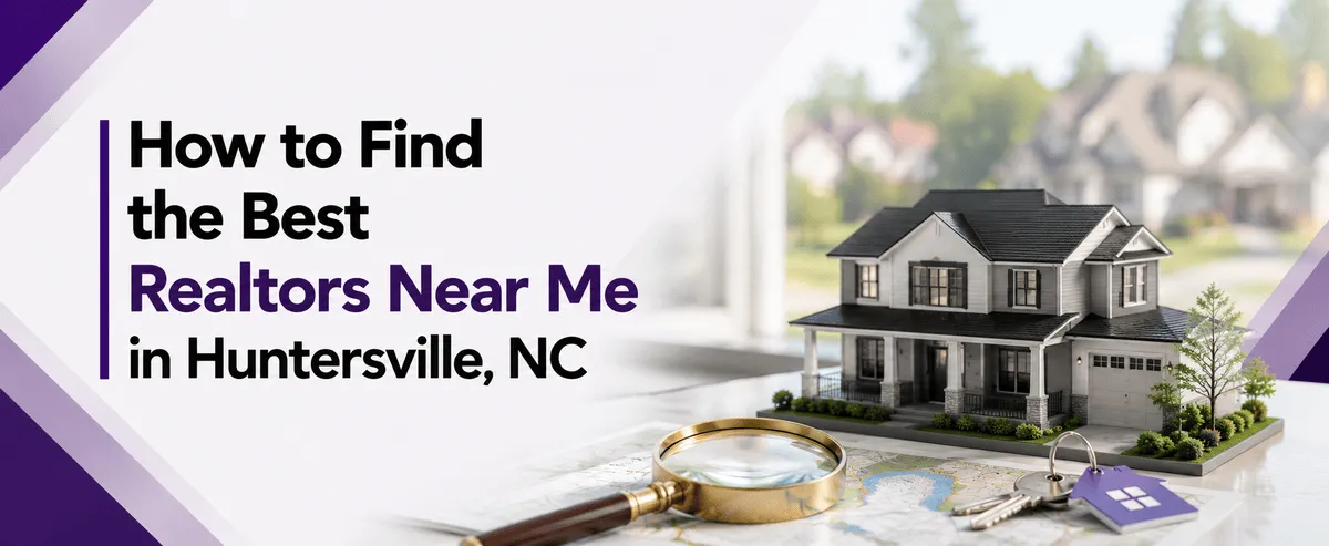 Best realtors near me in Huntersville NC helping buyers and sellers navigate the local housing market