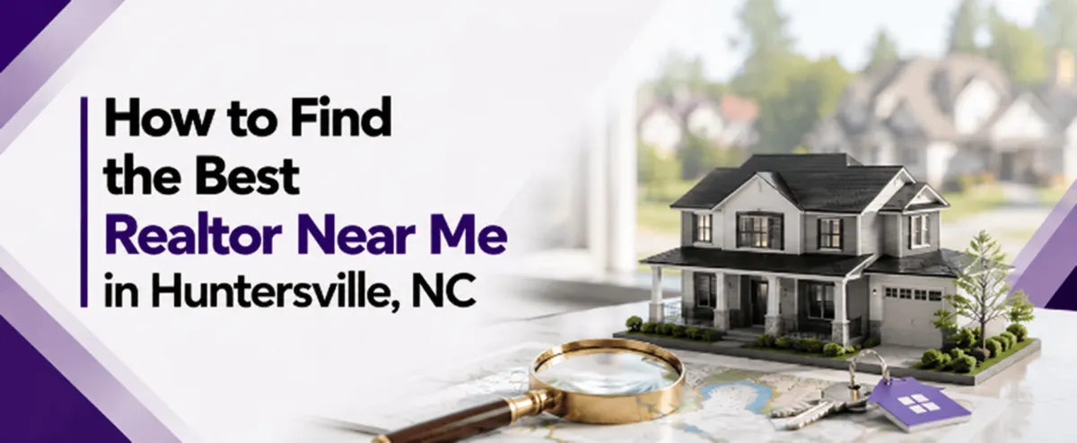 Best realtor near me in Huntersville NC helping buyers and sellers navigate the local housing market