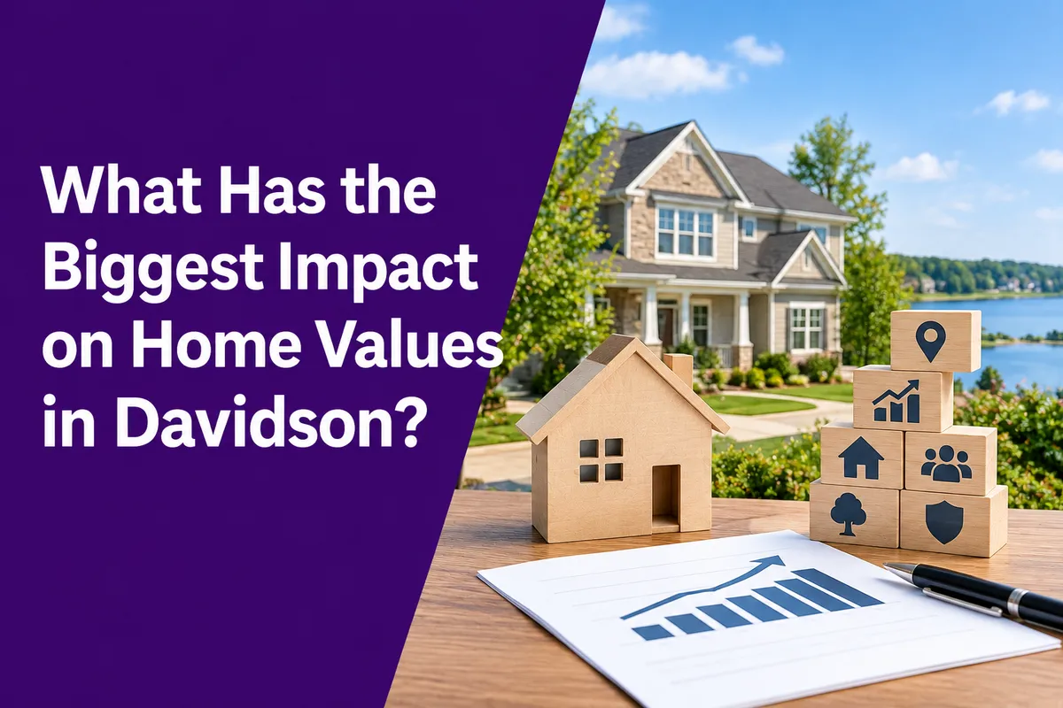 What Has the Biggest Impact on Home Values in Davidson?