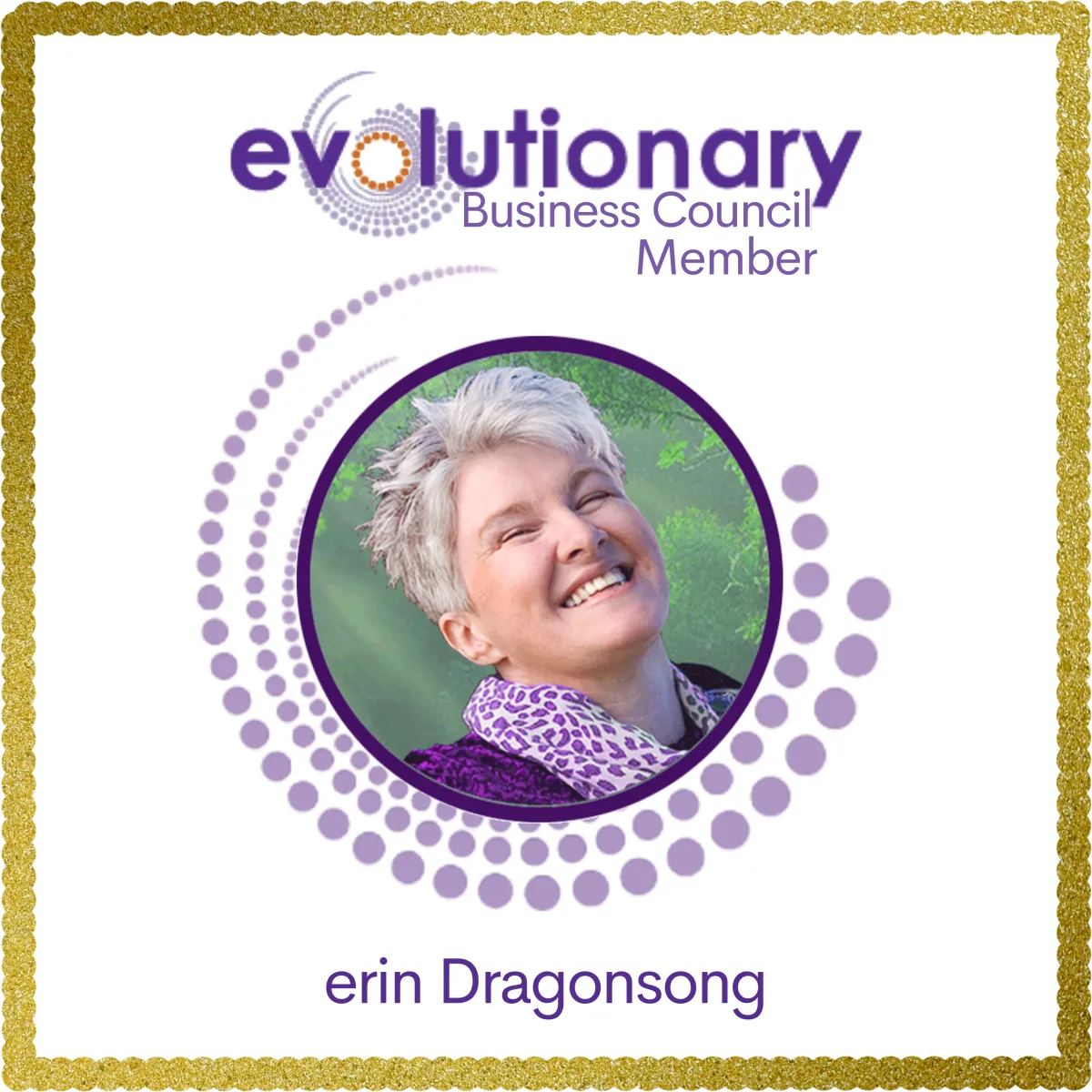 erin Dragonsong, Evolutionary Business Council (EBC)