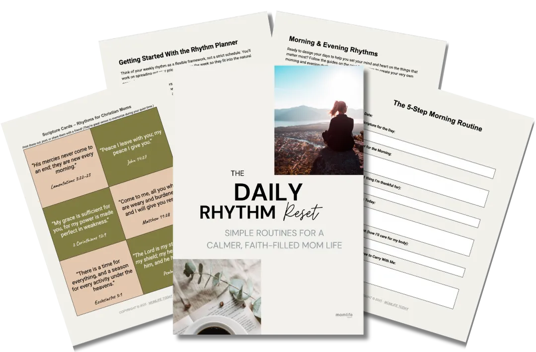 Daily routine for moms: Daily Rhythm Reset