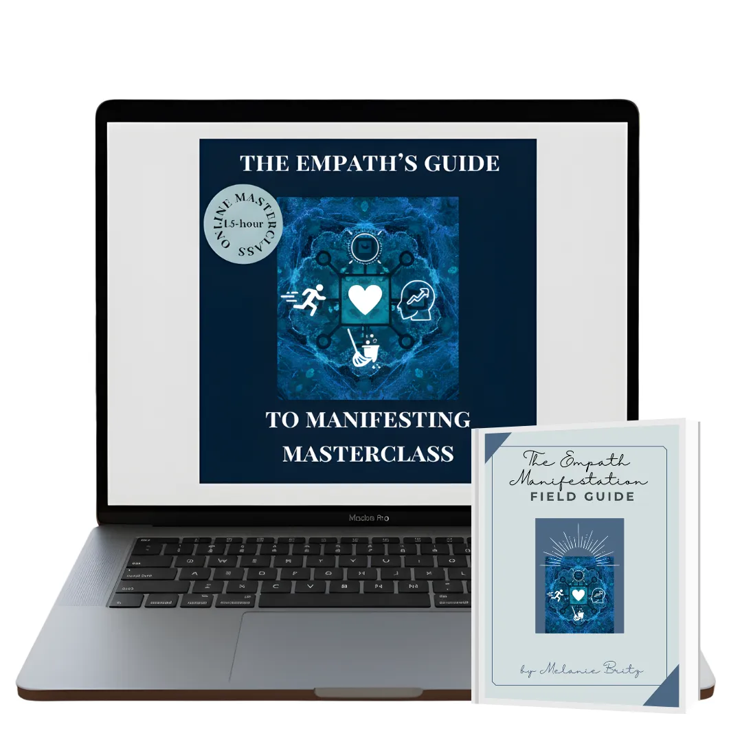 Empath Manifesting Masterclass cover, emotional grounding and energetic alignment for sensitives