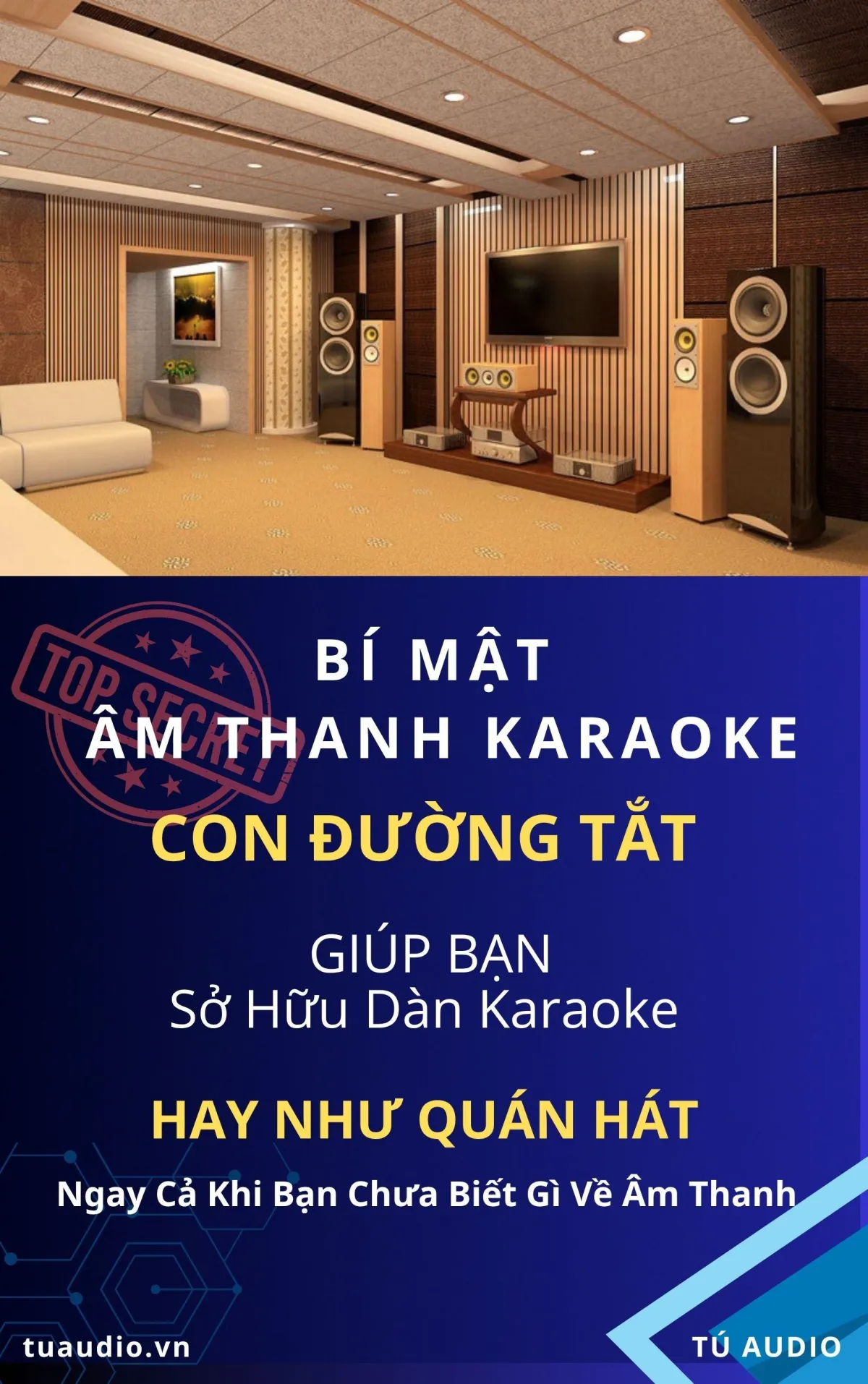 sách bí mật âm thanh karaoke về kiến thức dàn âm thanh karaoke