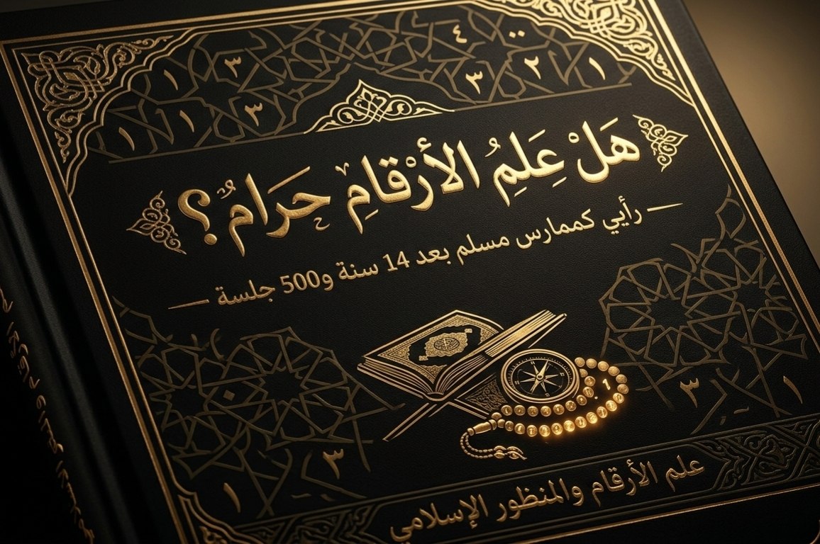 هل علم الأرقام حرام — إجابة متوازنة من ممارس مسلم بخبرة 14 سنة