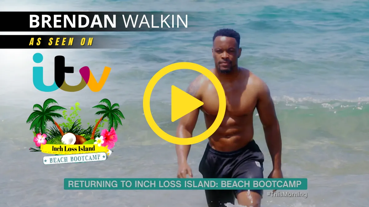 Brendan Walkin as seen on IT's Inch Loss Island Beach Boot Camp