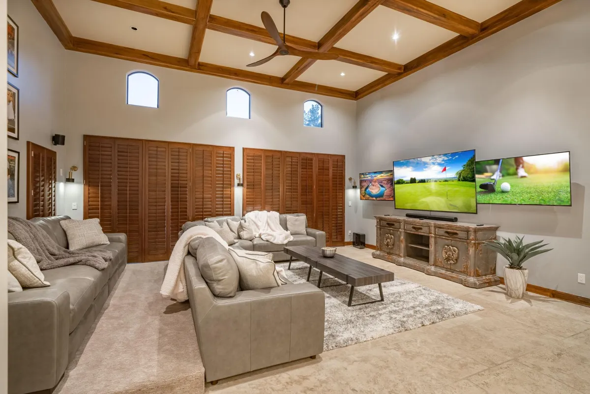 Premium bedroom suite in a Scottsdale vacation estate
