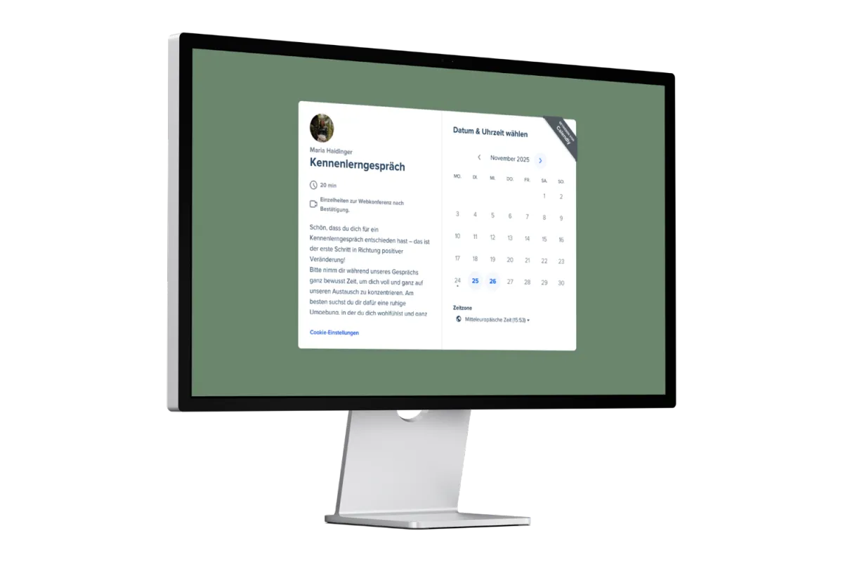 Terminbuchung Dein Leben im Fluss