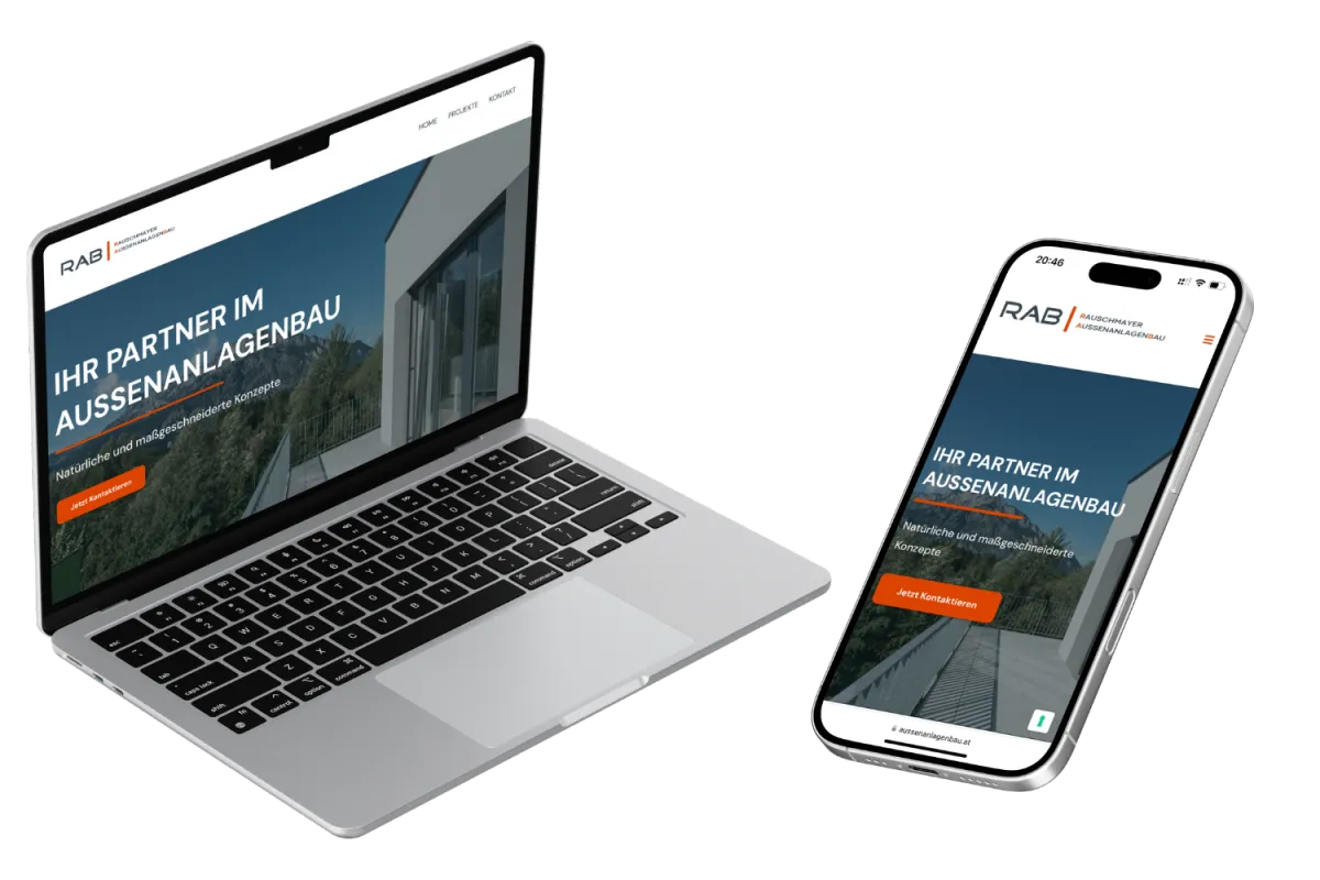 Webdesign RAB Aussenalagenbau