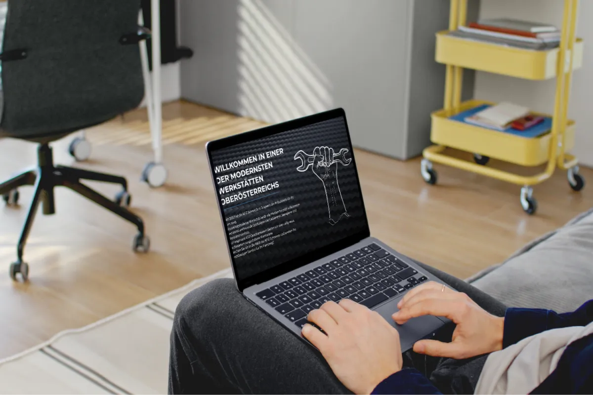 Website unseres Kunden