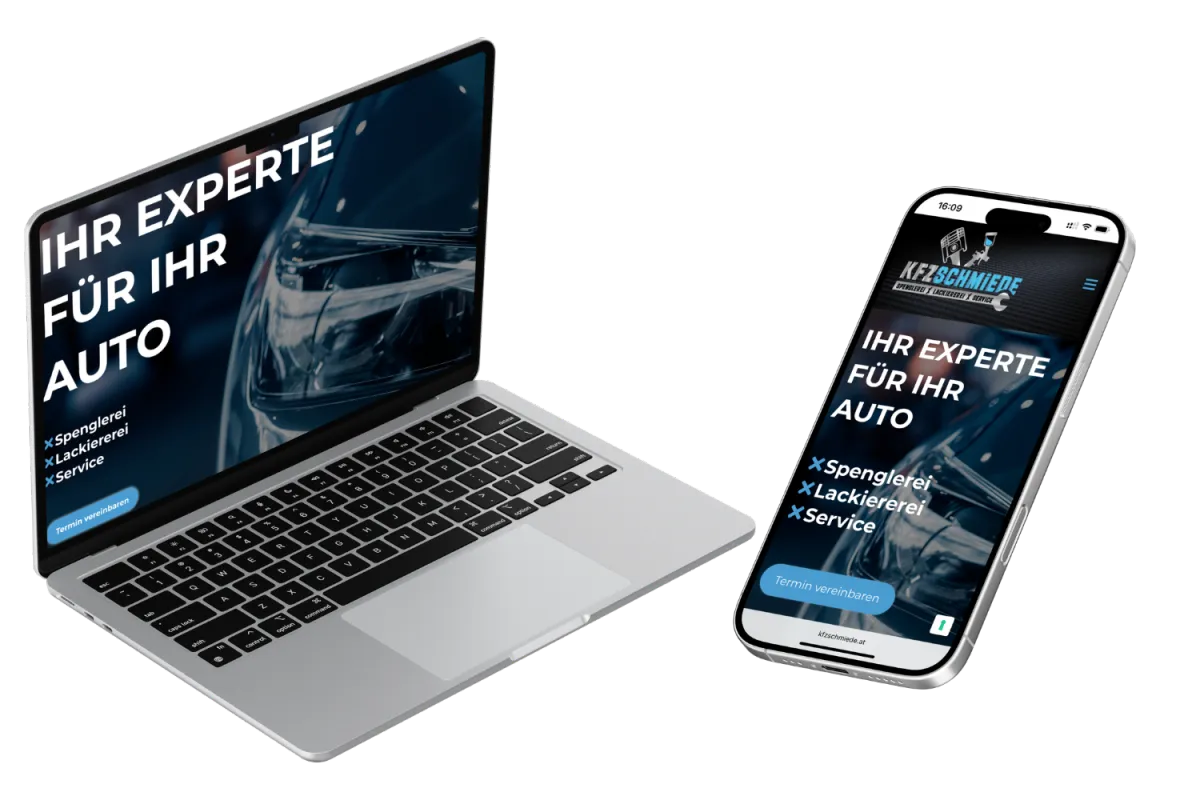 Webdesign KFZ Schmiede