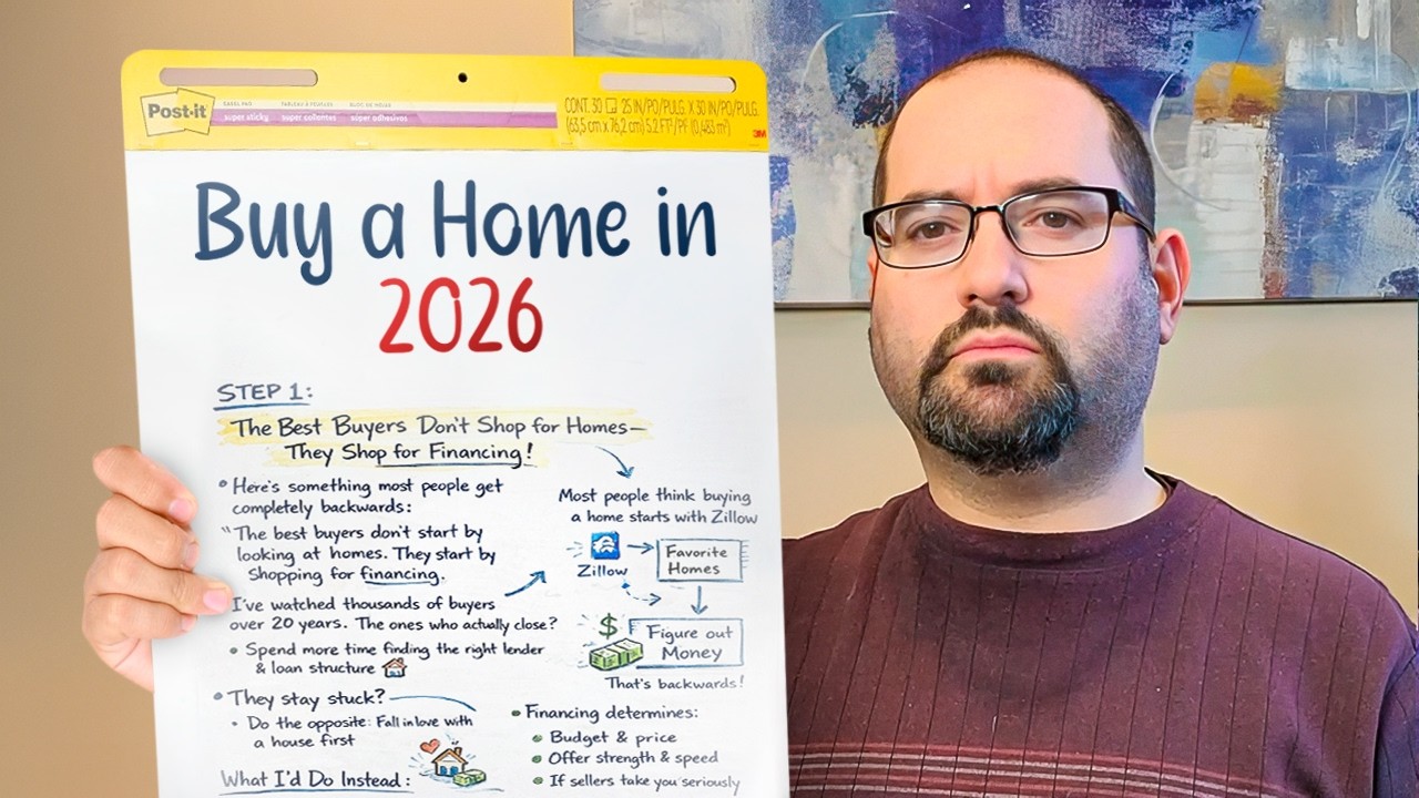 I break down exactly how I would approach how to buy a home 2026 using a clear, simple plan that actually works in today’s market.