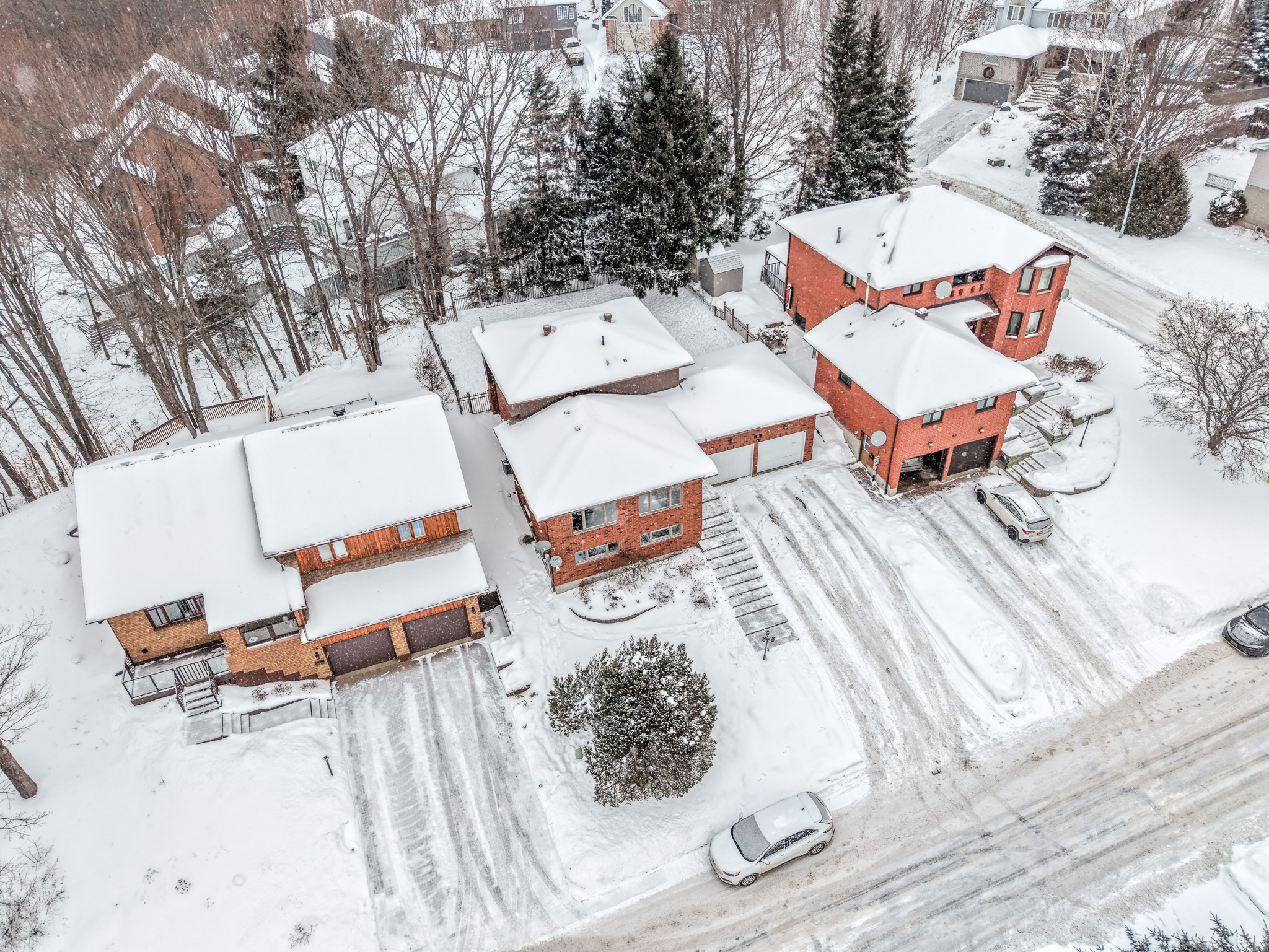 black fireplace near black flat screen tv