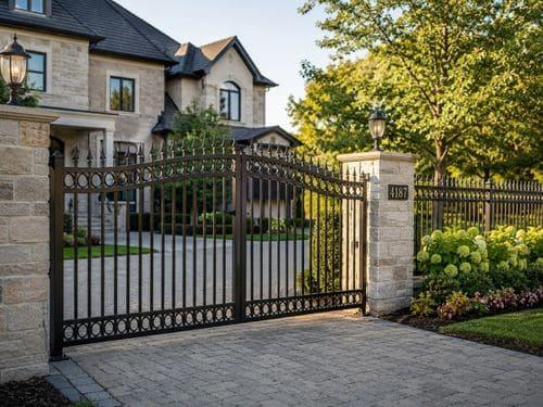 Aluminum Fence Installing in Miami